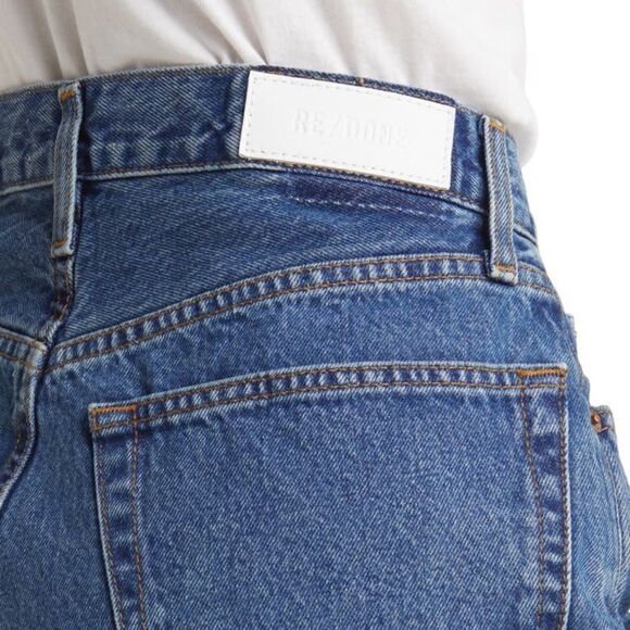 RE/DONE 90s High Waist Low Slung Cutoff Denim Shorts NWT - Picture 4 of 8